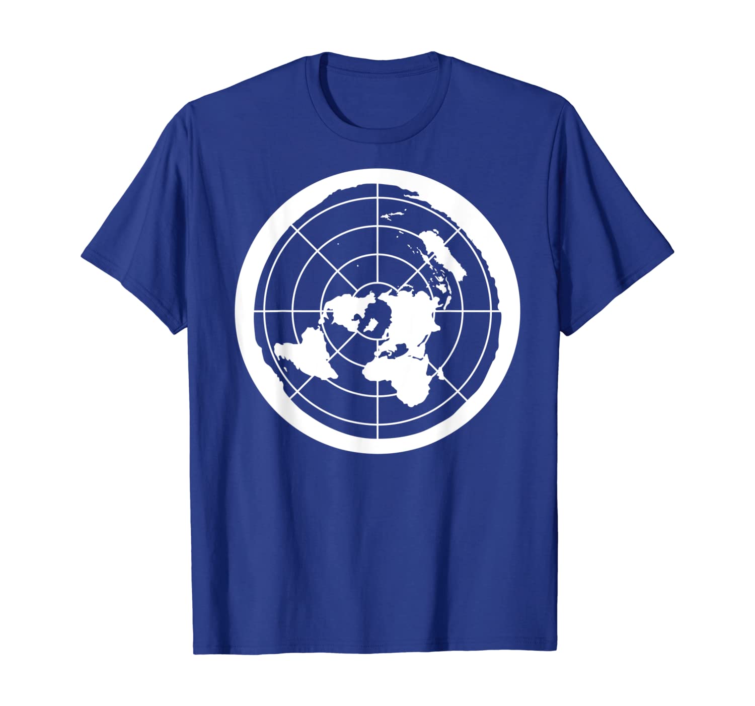 

True Map Of The Flat Earth T-Shirts Flat Earthers Gift, White;black
