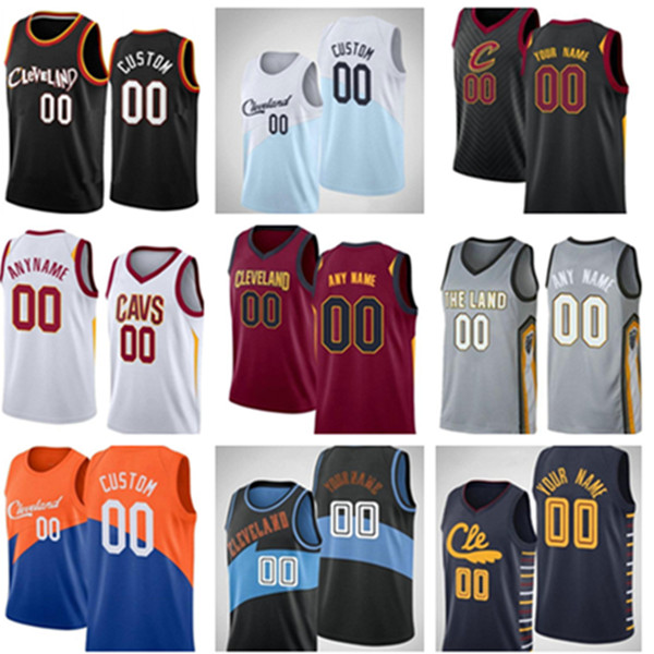 

2021 City Black Jersey Kevin 0 Love Andre 3 Drummond Darius 10 Garland Collin 2 Sexton Isaac 35 Okoro JaVale 6 McGee Larry 22 Nance Jr. Jerseys, Color 3