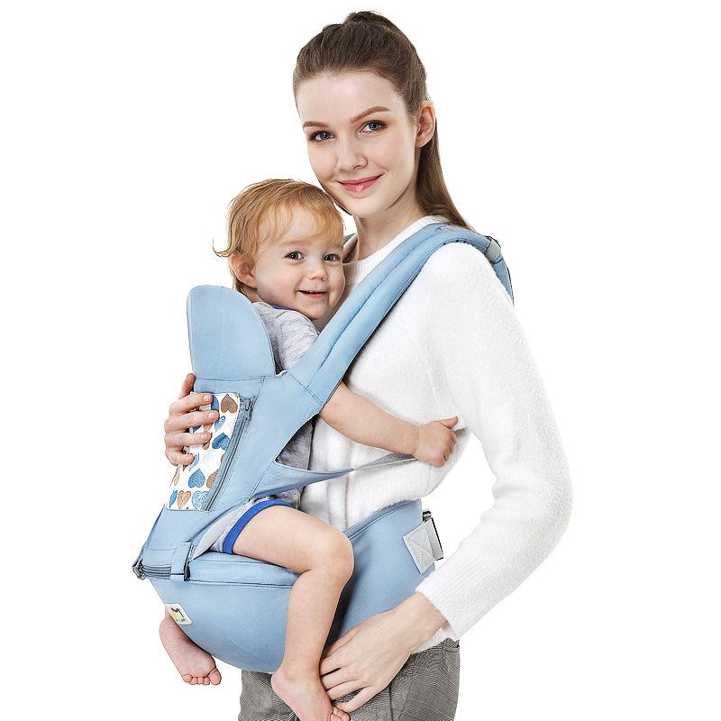 

Ergonomic Baby Carrier Infant Kid Sling Front Facing Kangaroo Wrap Travel 0-36 Months Seat Tool Holder Backpacks Activity Gear Carriers, Sli