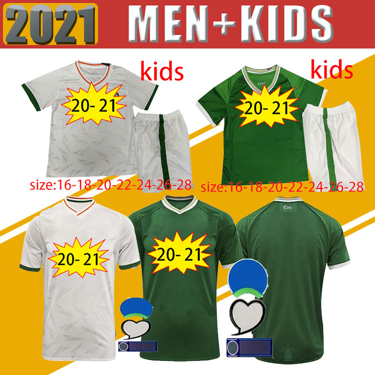 

20 21 TOP Ireland man soccer jersey Keane McClean Brady adult jerseys Coleman Clark Hendrick Irish national team men football shirt, Black