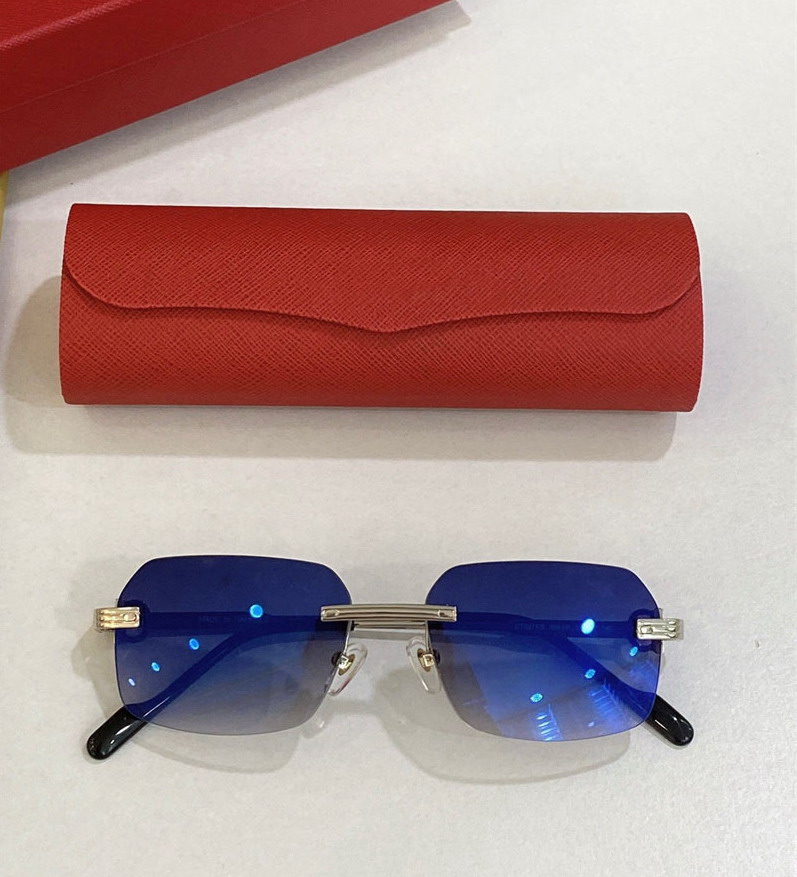 

New Square Fashion Sunglasses for wan/Women with Package Sun Glasses NUMC210811-4