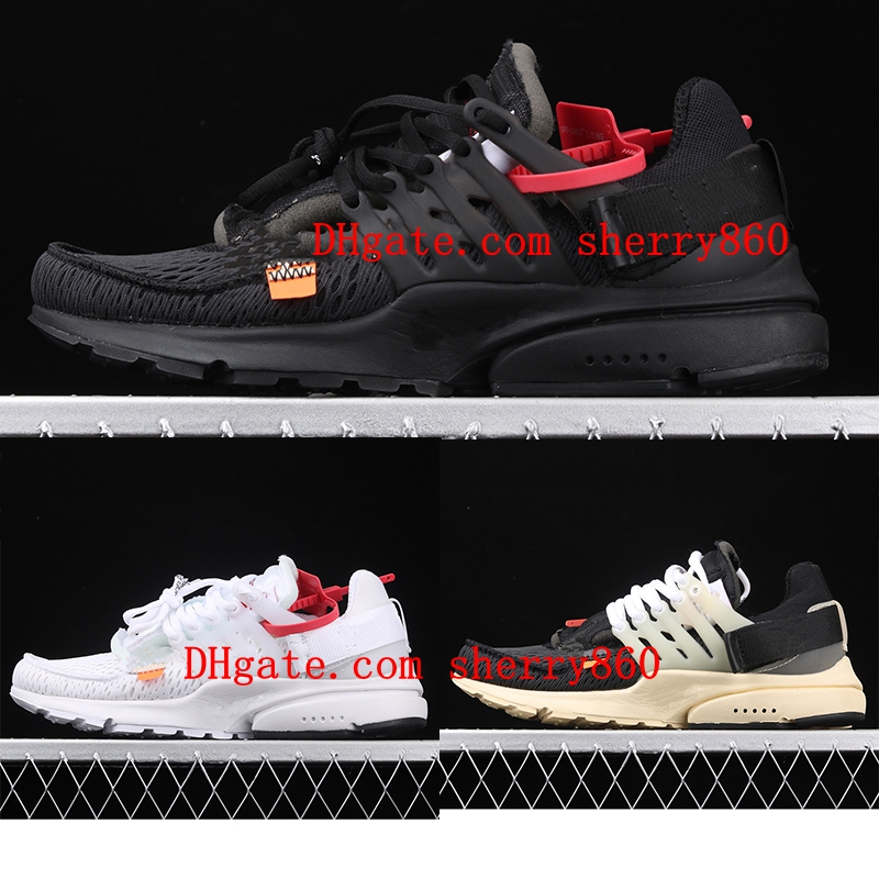 

Running shoes Co Branded High Quality Air Cushion Sports Presto Men's Women's Black White 36-45, Picture 1