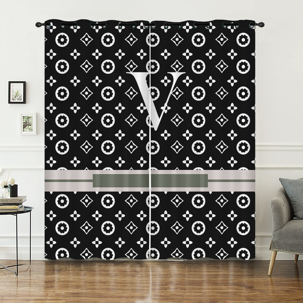 

2021 modern and fashionable dense pattern blackout curtain, high-quality house decorations, suitable for bedroom/living room/children's room