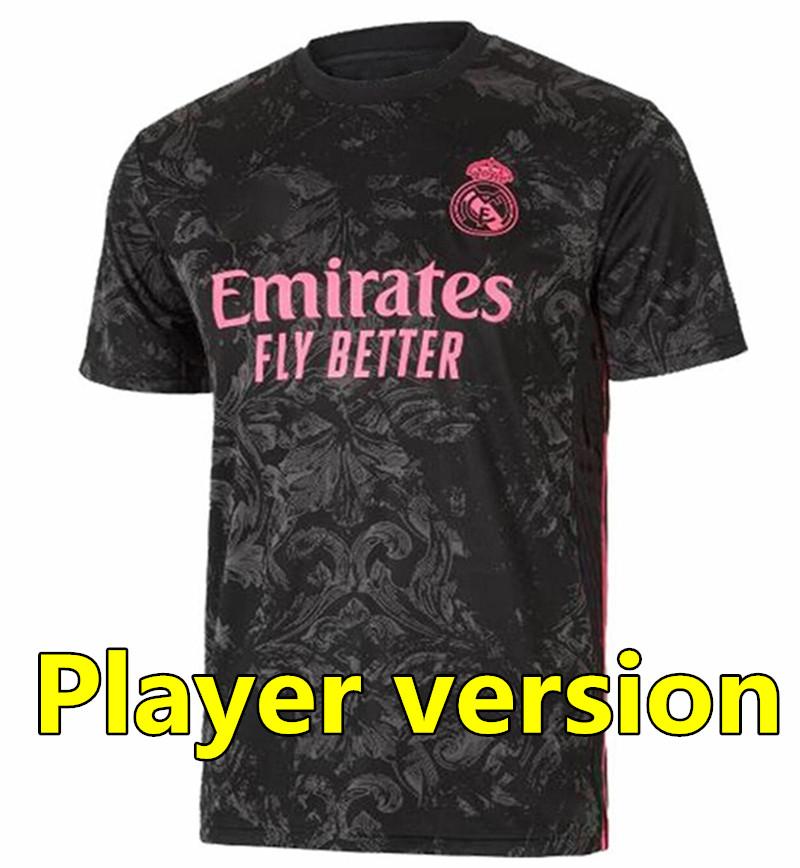 

20 21 Real Madrid Maillots Player version 2020 2021 real madrid jerseys 20 21 version player camisetas de madrid real football jerseys shirt, Black;yellow