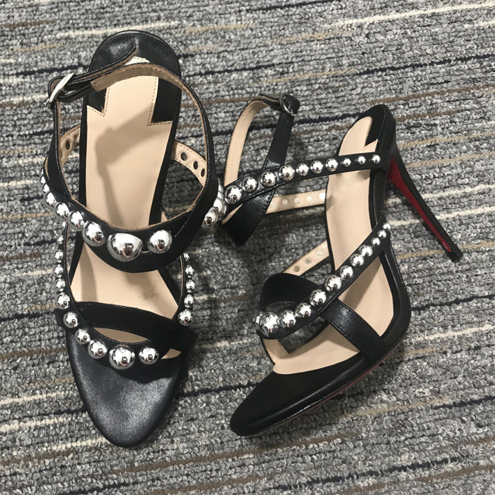 

2021 luxury designers women shoes black red bottom high heels sexy pointed wedding dress shoes, S3045