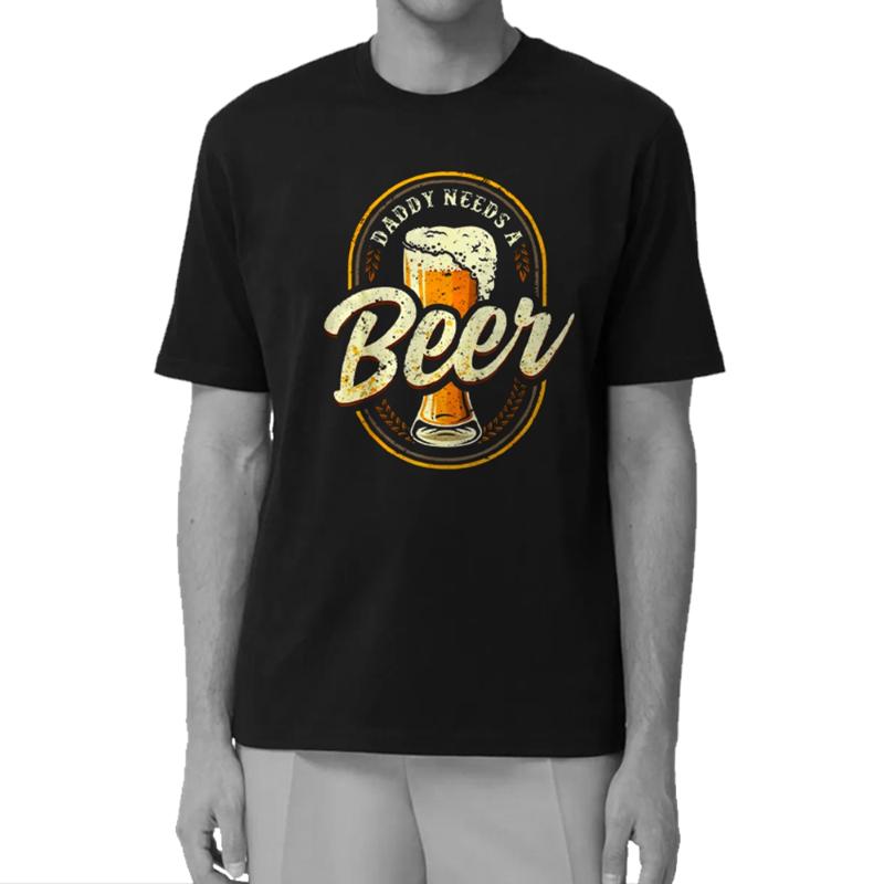 

Men's T-Shirts Pure Cotton O-neck Beer Lover Unisex T Shirt Big Size Men Tshirt Cool T-shirt Tee, White;black