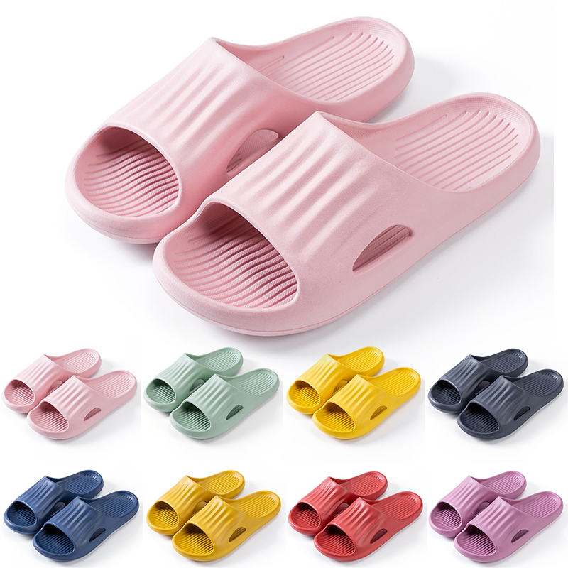 

Lower Price Non-Brand mens women slippers shoes red yellow green pink purple blue men slipper bathroom wading shoe eur 36-45, Item #1