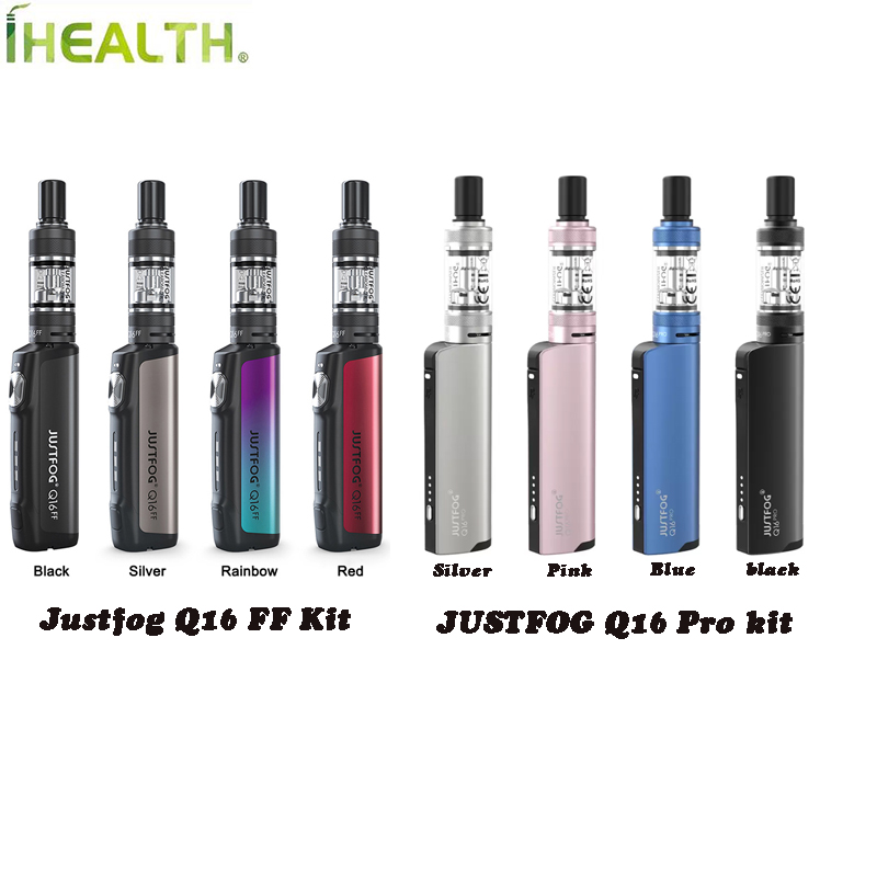 

Original Justfog Q16 FF/Pro Starter Kit Built in 900mAh battery USB Type-C charging Electronic Cigarette Vaporizer, Multi