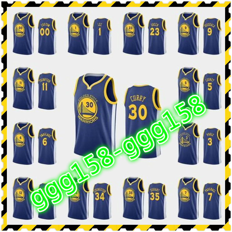

2021 Jersey Print High Quality Men's Women kids Klay 11 Thompson Kevin Durant Damion Lee Eric Paschall Stephen Curry Custom Basketball Jerseys