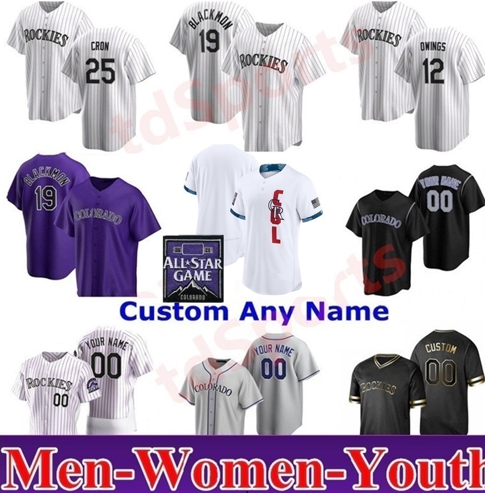 

Colorado Men Women kids 2021 All-Star Game Baseball Jerseys Nolan Arenado Rockies Trevor Story Charlie Blackmon David Dahl Daniel Murphy Ian Desmond, As shown in illustration