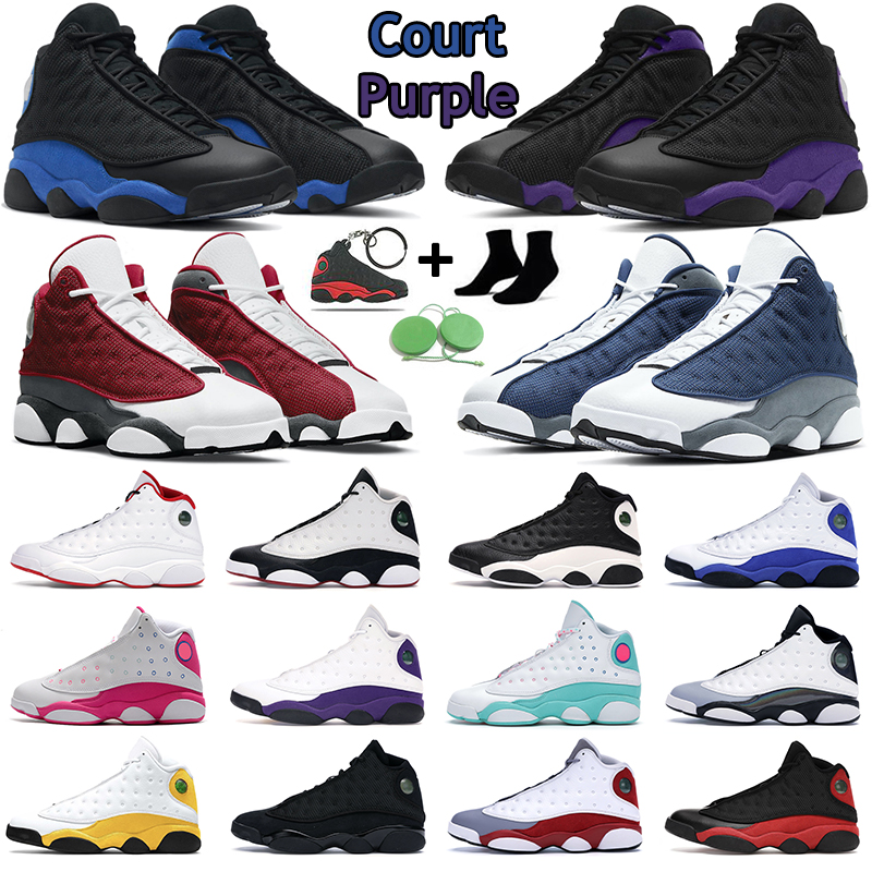 

13s Men Basketball Shoes Jumpman 13 Hyper Royal Red Flint Starfish Del Sol Court Purple Black Cat Wolf Grey Lucky Green Bred Mens Women, 13s 36-47 sngl day love and respect