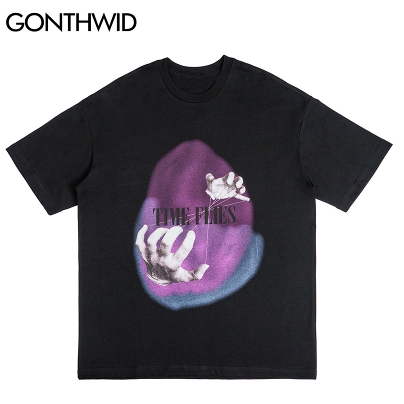 

Tshirts Hip Hop Creative Short Sleeve Tees Shirts Fashion Summer Streetwear Harajuku Casual Cotton T-Shirt Tops 210602, White