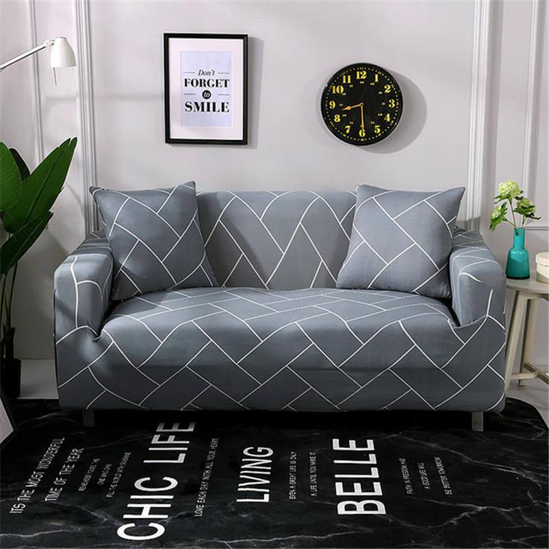 

Chair Covers Elastic Sofa Cover Floral Printing Towel Slip-resistant For Living Room Fully-wrapped Anti-dust Slipcovers