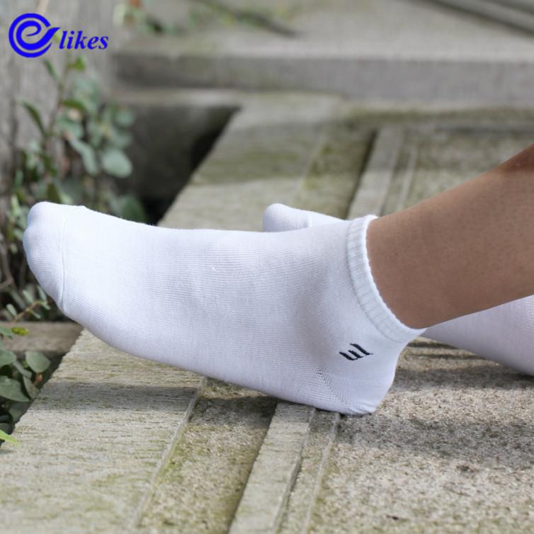 

Men's Socks 3pair Solid Color 3d Men Invisible Cotton Ankle Summer Compresion Boat Sock Man Male Sox Big Size EU39-44, Black