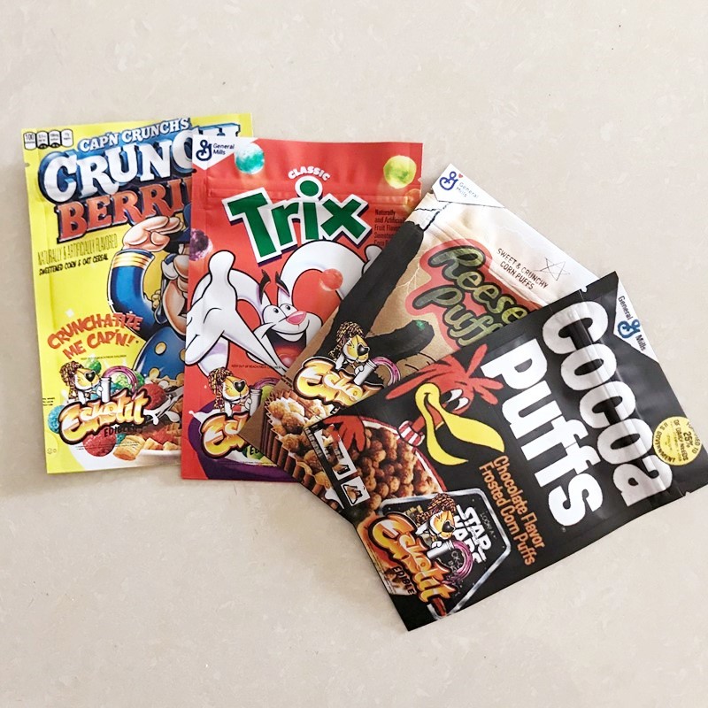 

Stock sale Edible Gummies Bag Trips Ahoy warheads errlli Trolli Trrlli Jolly Rancher airheads Cannaburst cookies Toasted Rice Cereal mylar b