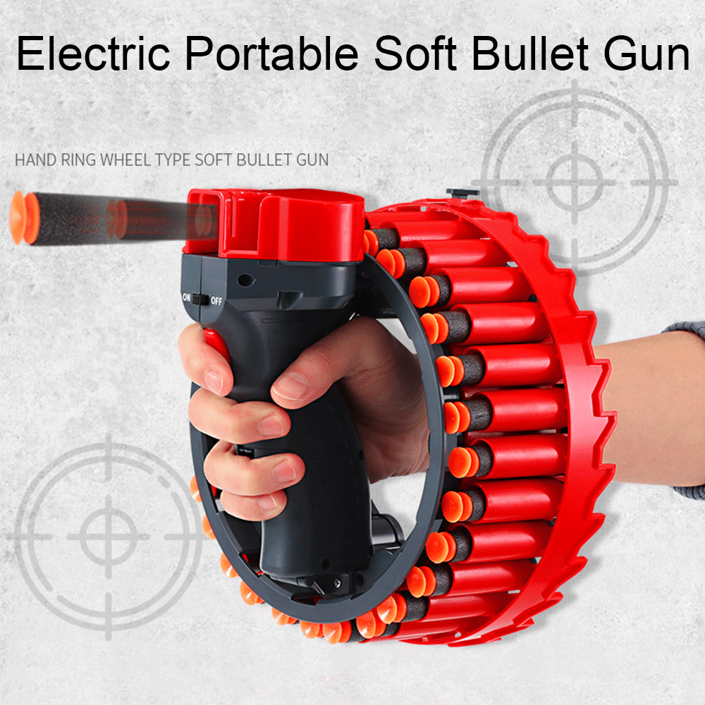 Rotating Bracelet Electric Soft Play Gun Games Series Chuck EVA Simulation Boy Toy Guns Nerf Darts Outdoor Fun & Sports - buy at the price of $34.72 in dhgate.com | imall.com