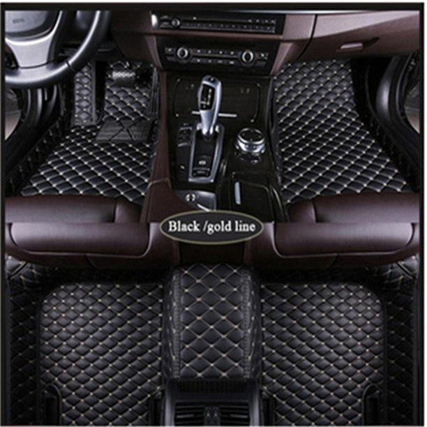

The MASERATI LEVANTE car floor mat waterproof pad leather material is odorless and non-toxici