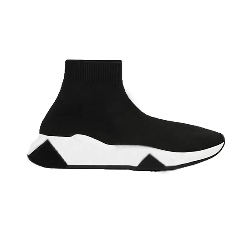 

2022 Socks boots Spring Autumn classic Sexy gym Casual women designer Shoes Fashion men sports knitted elastic platform boot Lady Lace up Thick sneakers Large
