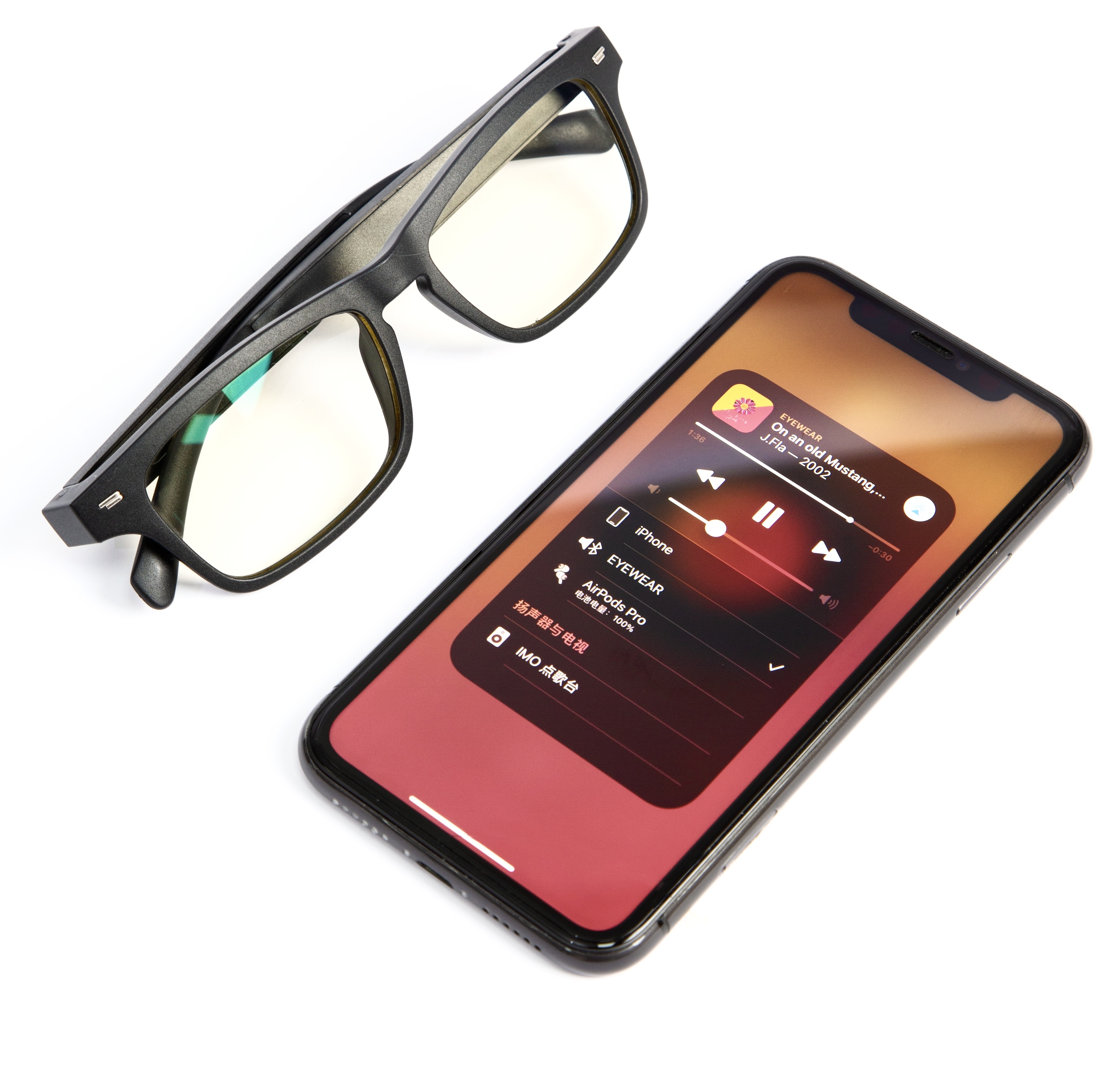 Smartglazen Draadloze Bluetooth-bril KY01, handsfree bellende muziek audio sport ruis annuleren