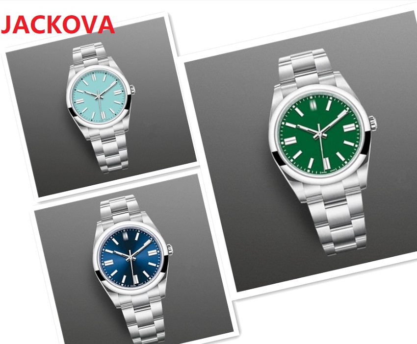 

Iced Blue Red Pink Yellow Automatic 2813 Mechanical Watch 41mm Men 904L Stainless steel Sapphire President Designer Sapphire Glass wholesale male gifts wristwatch, As pic
