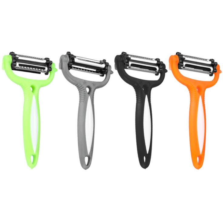 

Multifunctional Kitchen Knives 360 Degree Rotary Slicer Carrot Potato Peeler Vegetable Cutter Fruit Melon Planer Grater Gadgets