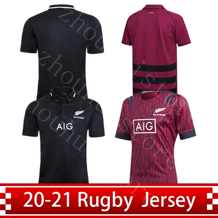 

2020 New Arrival All Black Super Rugby Jerseys Sevens Rugby Shirt Maillot Camiseta Maglia High-quality rugby jersey S-5XL, Black;gray
