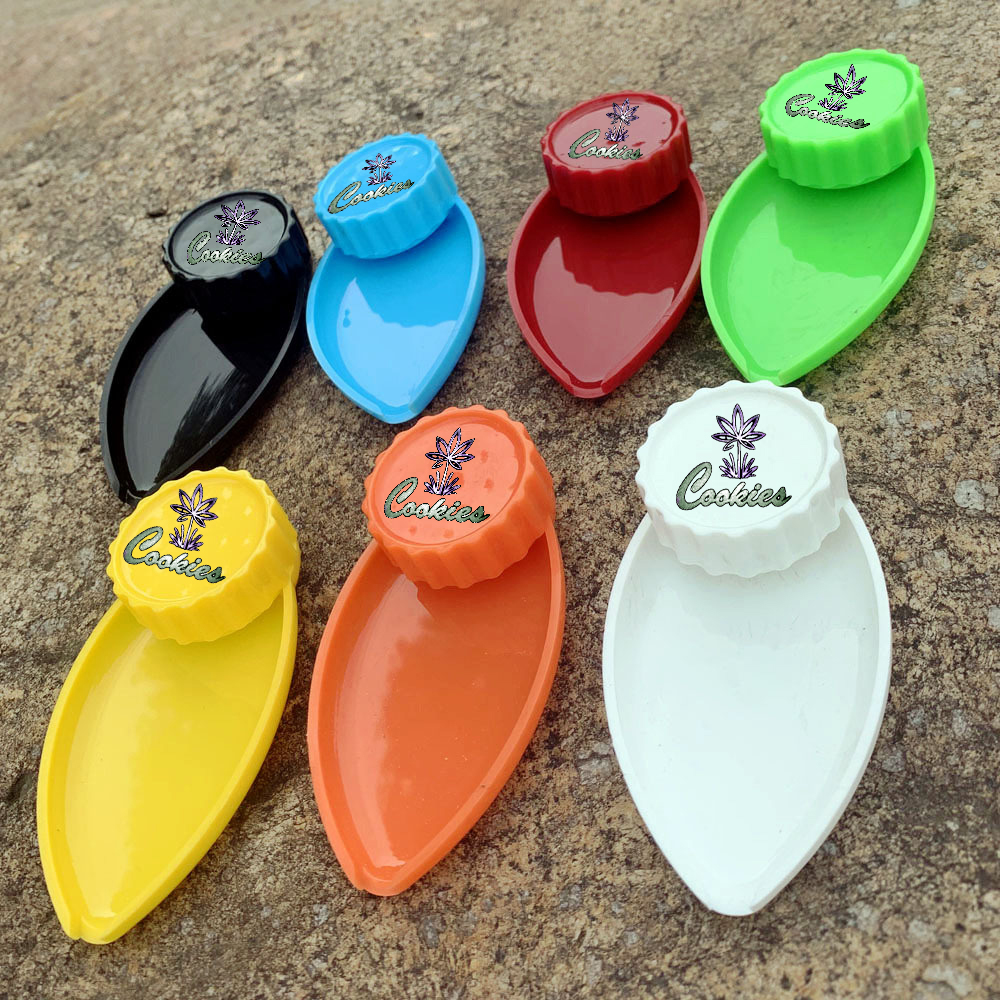

Premium Plastic Herb Grinder Smoking Accessories with Tray 40MM Magnetizing Tobacco Grinders & Roll Combo All In One Smoke Pipes