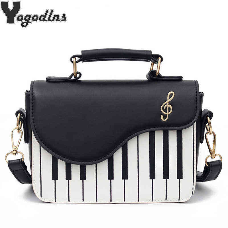

Soulder Bags Piano Luxury Designer Shoulder Trendy Fahion Handbags Women Crossbody Ladies Square Top-handle Sling Obag 1115, Black