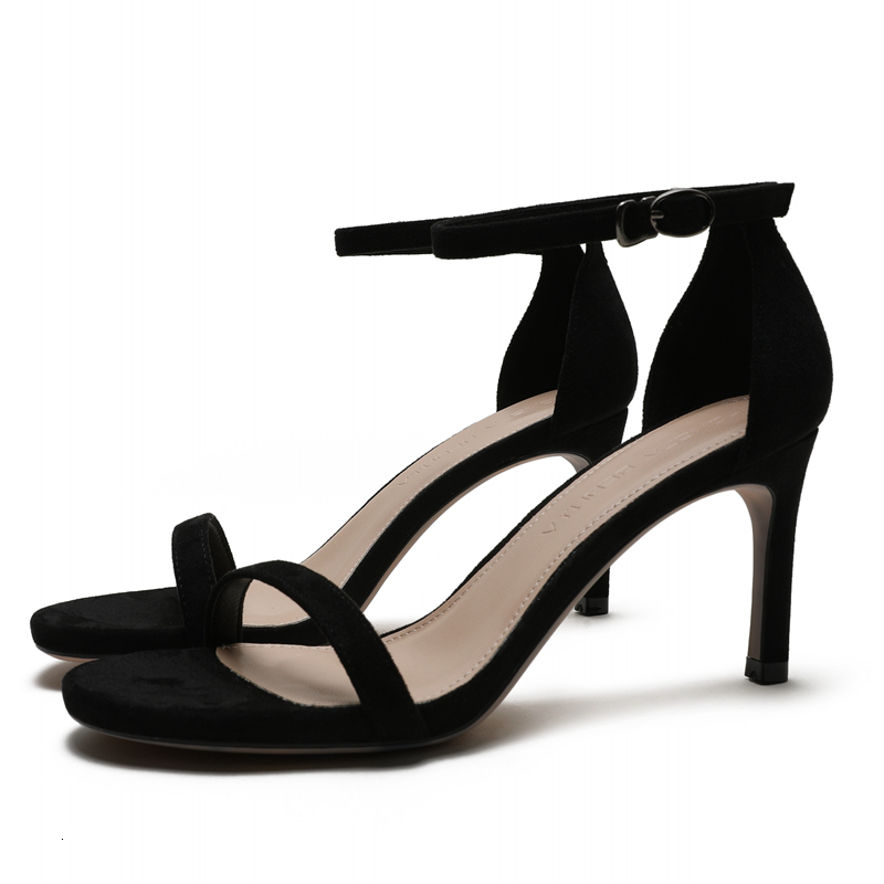 

Sandals Summer Women 5.5CM/7.5CM/ 9CM High Heels Leather Female Gladiator Shoes Lady Cross Strap Sexy Pumps E0093 XQ6T, 9cm heel height
