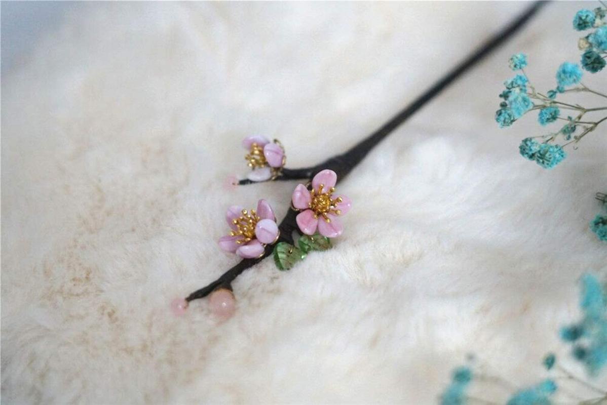 

Other Event & Party Supplies Original Handmade Pink Sakura Hair Clasp Sticks Shawl Pins Picks Head Decoration Hairpin (L : 14.5 Cm) (Length: