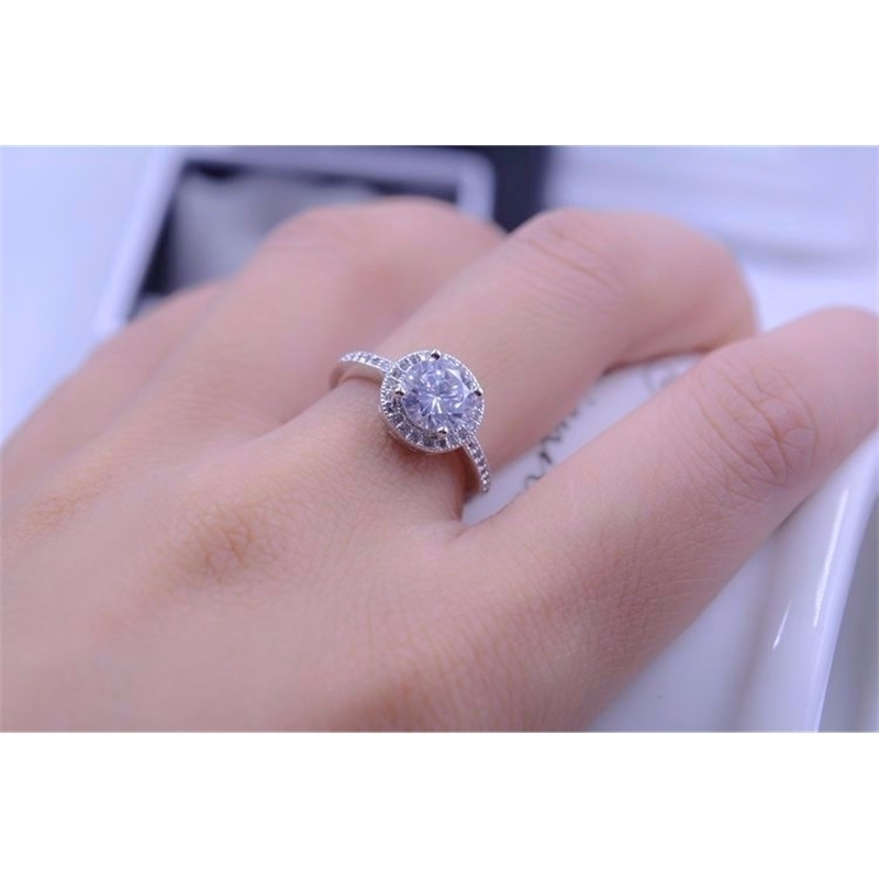 

2021 Real Pave Setting Compatible With pan Plant Trendy Authentic 925 Sterling Finger Ring Jewelry Fine