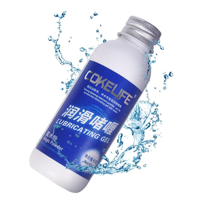 

Vibrators Cokelife Magic Lubricant Water-Soluble Lubricating Gel Powder Mix With Water Vaginal Lube Oil Anal Sex Grease