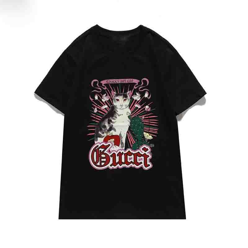 

men's t-shirts summer short sleeves fashion printed casual outdoor mens tees crew neck clothes 21ss 7 colors s-xxl, White;black