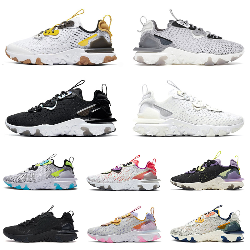 

Free Run EPIC Reeact Vision Mens Womens Running Shoes Element 55 Honeycomb Vast Grey Black Iridescent Gravity Purple Trainers Sneakers 36-45, D37 dusty peach 36-45