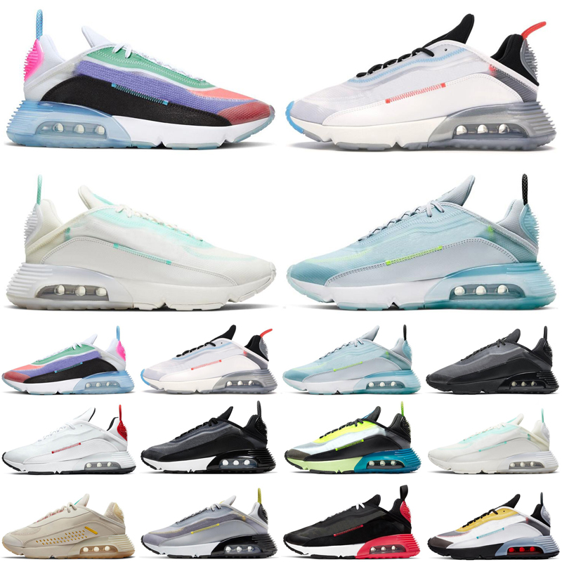 

With Tag 2090 mens womens running shoes Anthracite Be True Black White Pure Platinum Aurora Green Volt Blue men women trainers sports sneakers Promotion, #14 usa 40-45