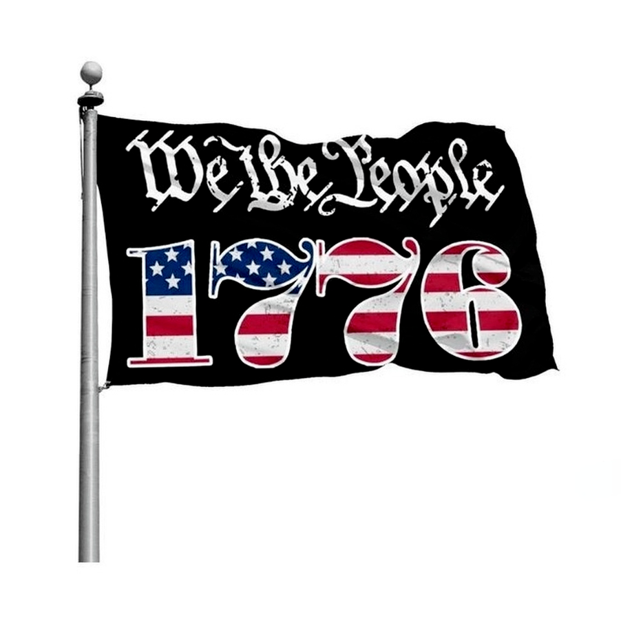 

STOCK Wholesale price We The People Betsy Ross 1776 3x5ft Flags 100D Polyester Banners Indoor Outdoor Vivid Color High Quality With Two Brass Grommets V12