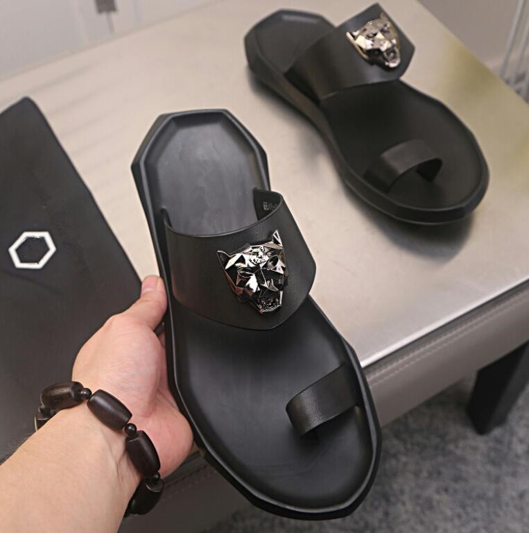 

2022 NEW Men Designer Flip Flops Sandals Designer Slides Summer Fashion Top Quality Luxury Flat Sandals Slippers P545#, 02