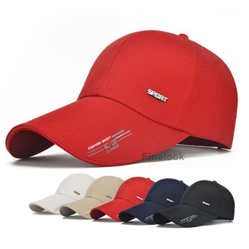 

Summer Men Baseball Cap Adjustable Snapback Plain Trucker Funky Sport Wide Brim Cap1, Blue;gray