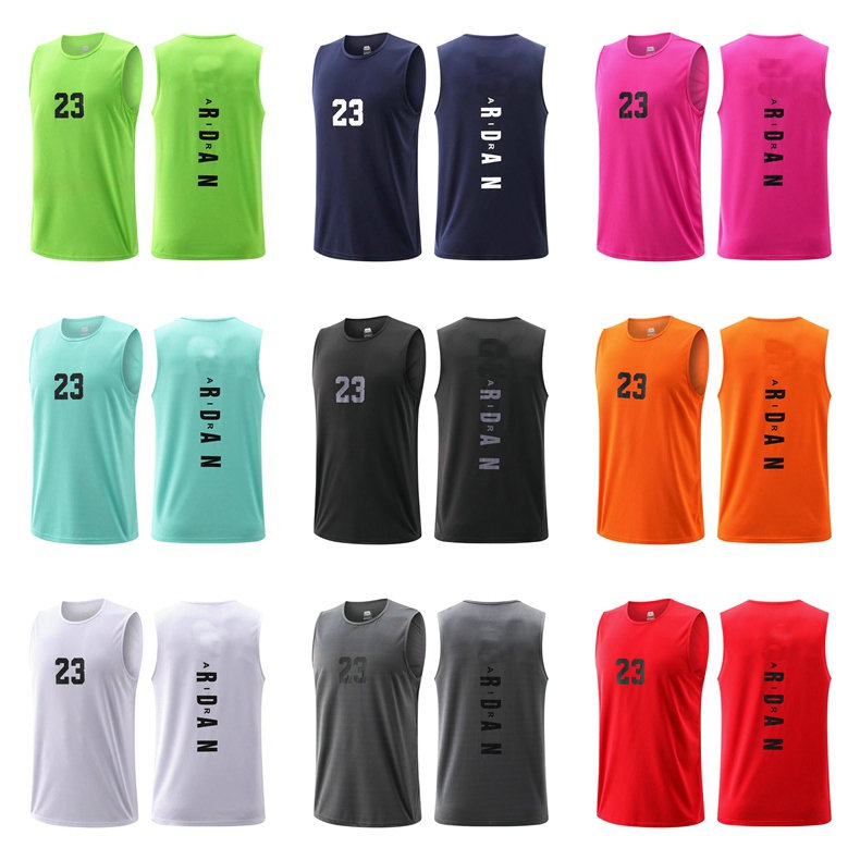 

Super quality 2021 style vest soccer Wear training Jerseys 9 colour L-5XL football shirt, Red