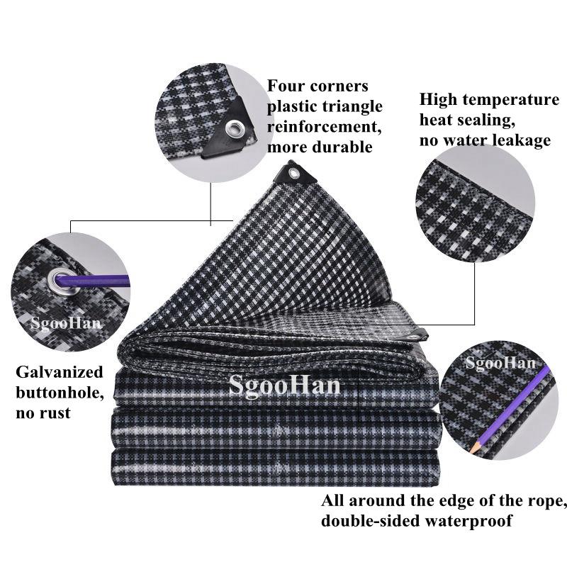 

Tarpaulin Rainproof Cloth Outdoor Awning Sun Shade Sail Camping Boat Truck Canopy Ground Sheet Dog Pet House Waterproof