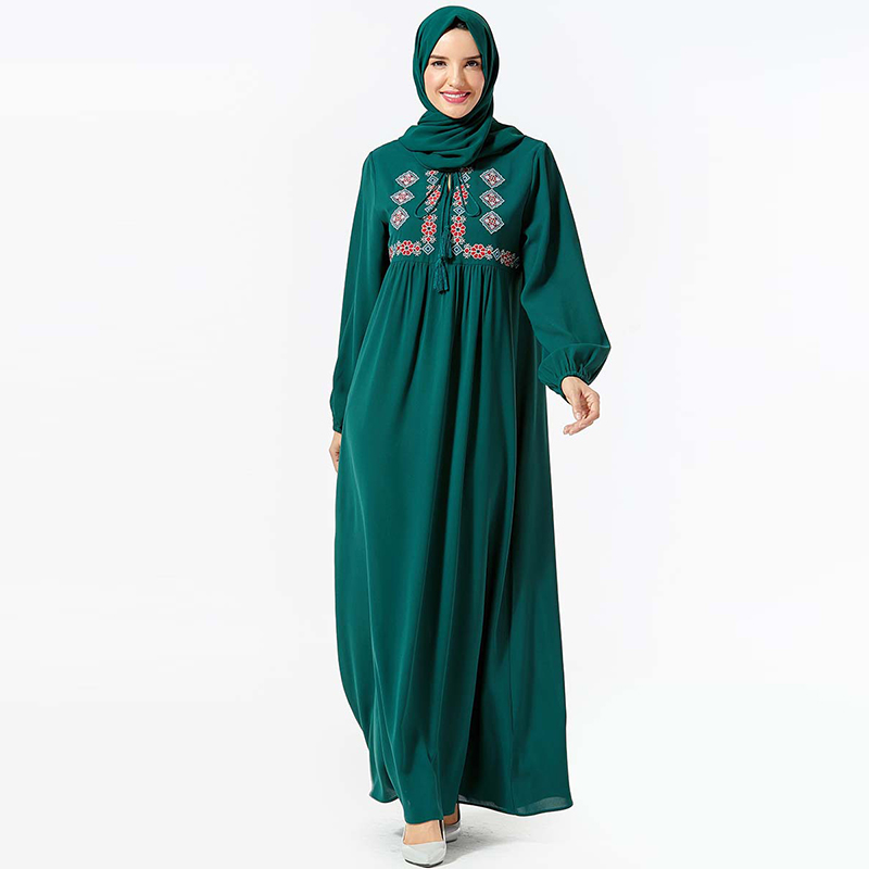 

Abaya Caftan Dubai Islamic Muslim Dress Women Turkey Pakistan Kaftan Elbise Ramadan Dresses Vestidos Arabes Robe Femme Musulmane