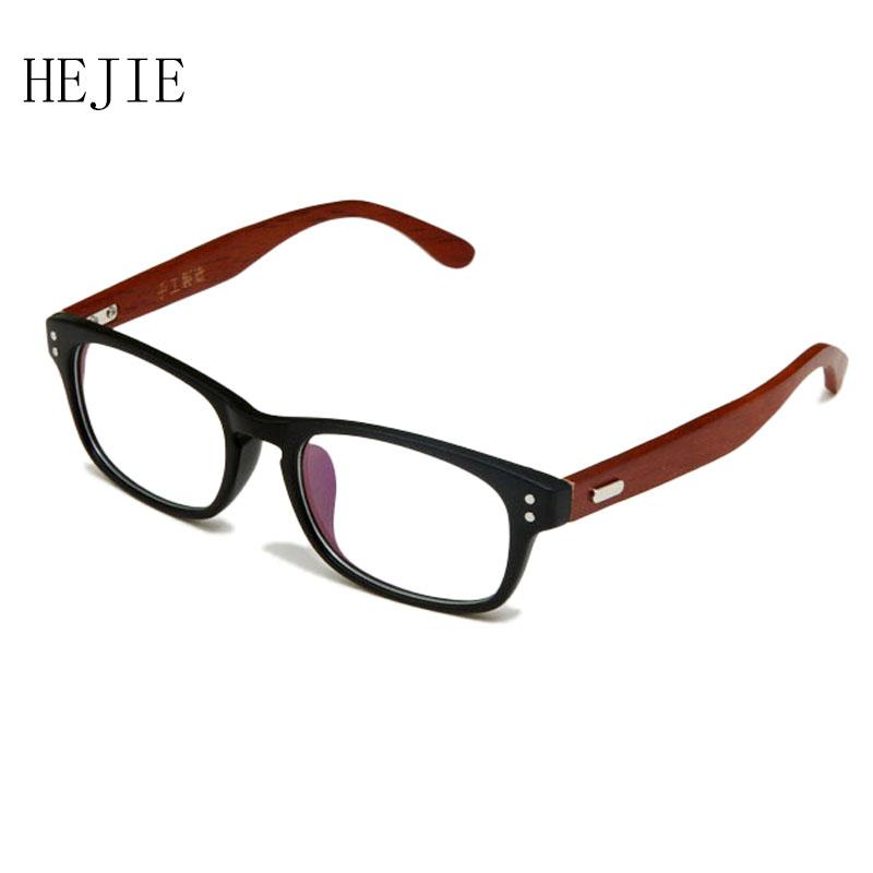 

Fashion Man Woman TR90 Frame Wood Temple Myopia Eyeglasses Frames Full 4 Colors Size 49-21-133 Y1013 Sunglasses