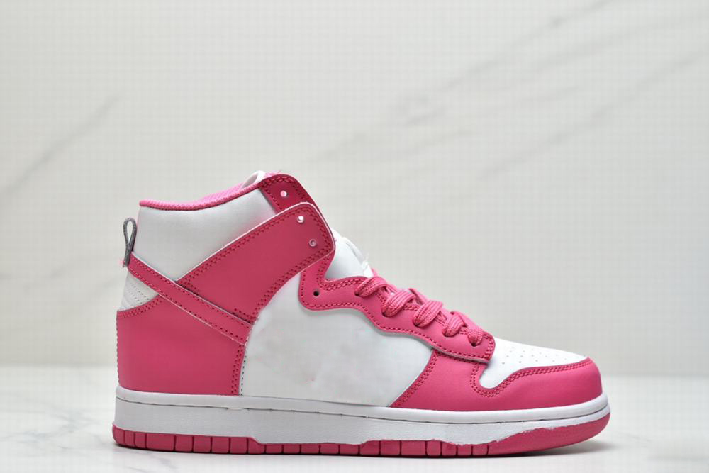 

(With Box)2021 High Pink Prime Basketball Shoes Men Women White Pink Sneaker