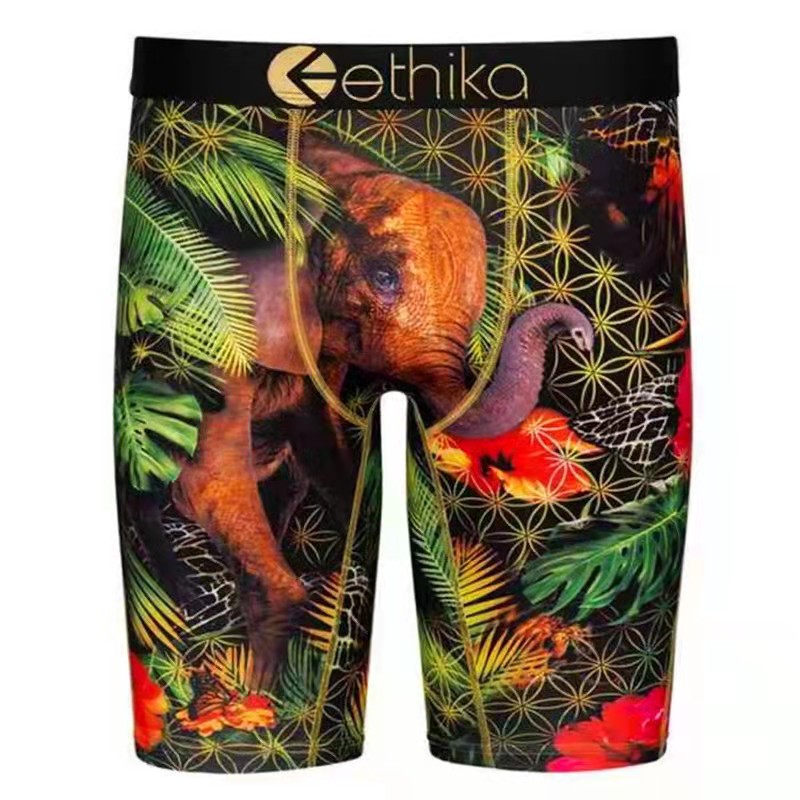 swimwears Ethika briefs men's unisex boxer shorts Breif pattern sports hip-hop rock consumer underwear skateboard street fashion stretch S-X-image-745569266