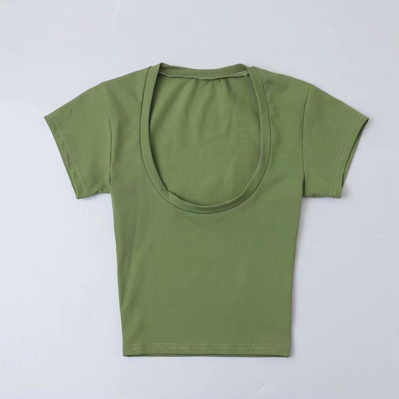 

t shirt quick drying short sleeve t 2021 autumn pullover round collar slim fit women's wear, White