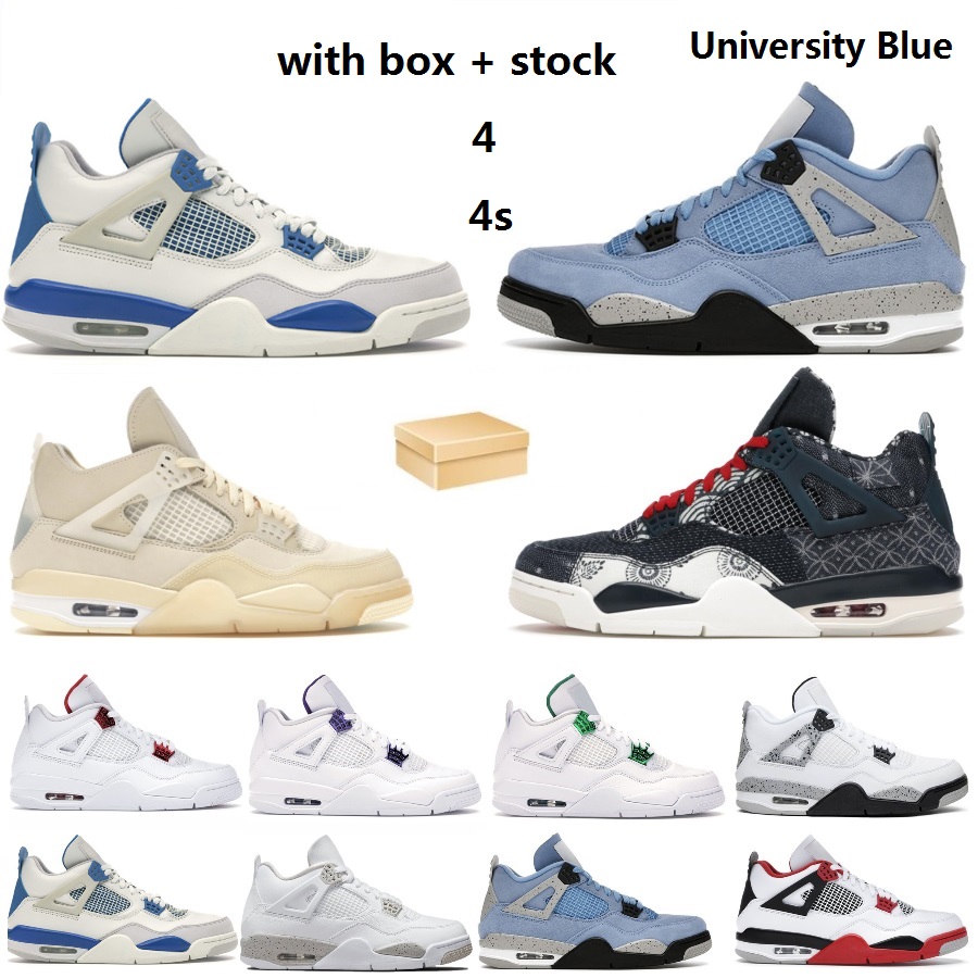 

New Paname Cream Sail Bred Union Nior 4 Mens Basketball Shoes Cactus Jack White Cement 4s Men Guava Lce Sports Sneakers women shoes, Style27