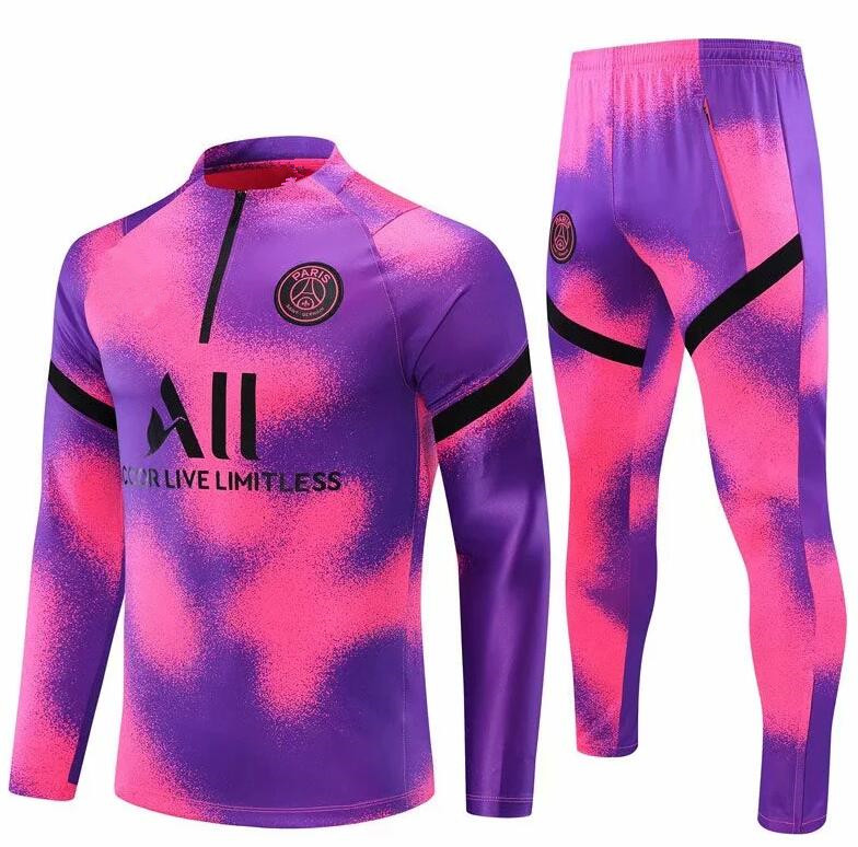 

20/21/22 Paris tracksuit long sleeve Football kit Training suit uniform chandal 2021 2022