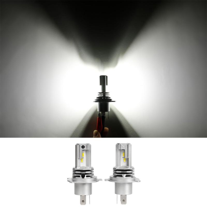 

Car Headlights 1 Pair LED 1600LM DC9V-32V Double M4 Series White