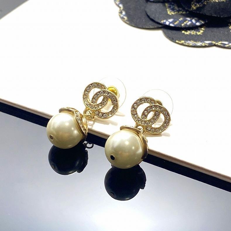 

Xiangjia 2021 new pearl pendant earrings for women6