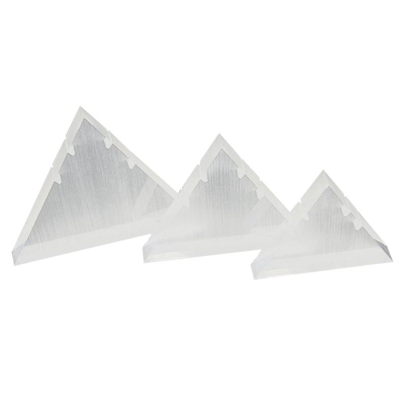 

Jewelry Pouches, Bags Acrylic Triple-cornered Display Rack Necklace Pendant Supplies Fashion